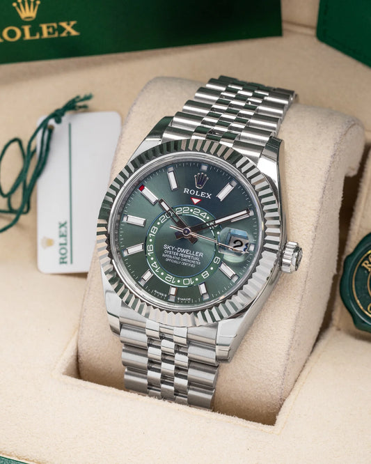 Rolex Sky-Dweller Green 336934