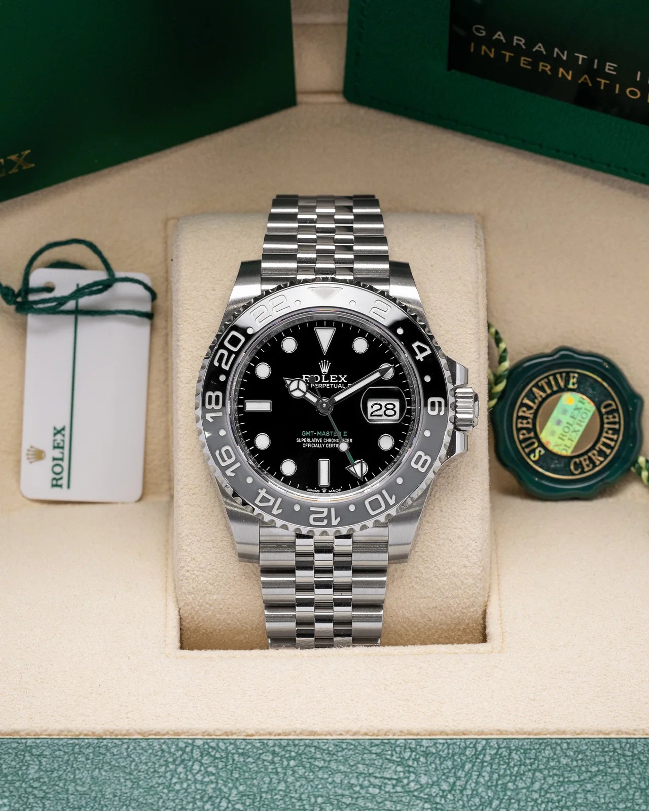 Rolex GMT-Master II Bruce Wayne 126710GRNR