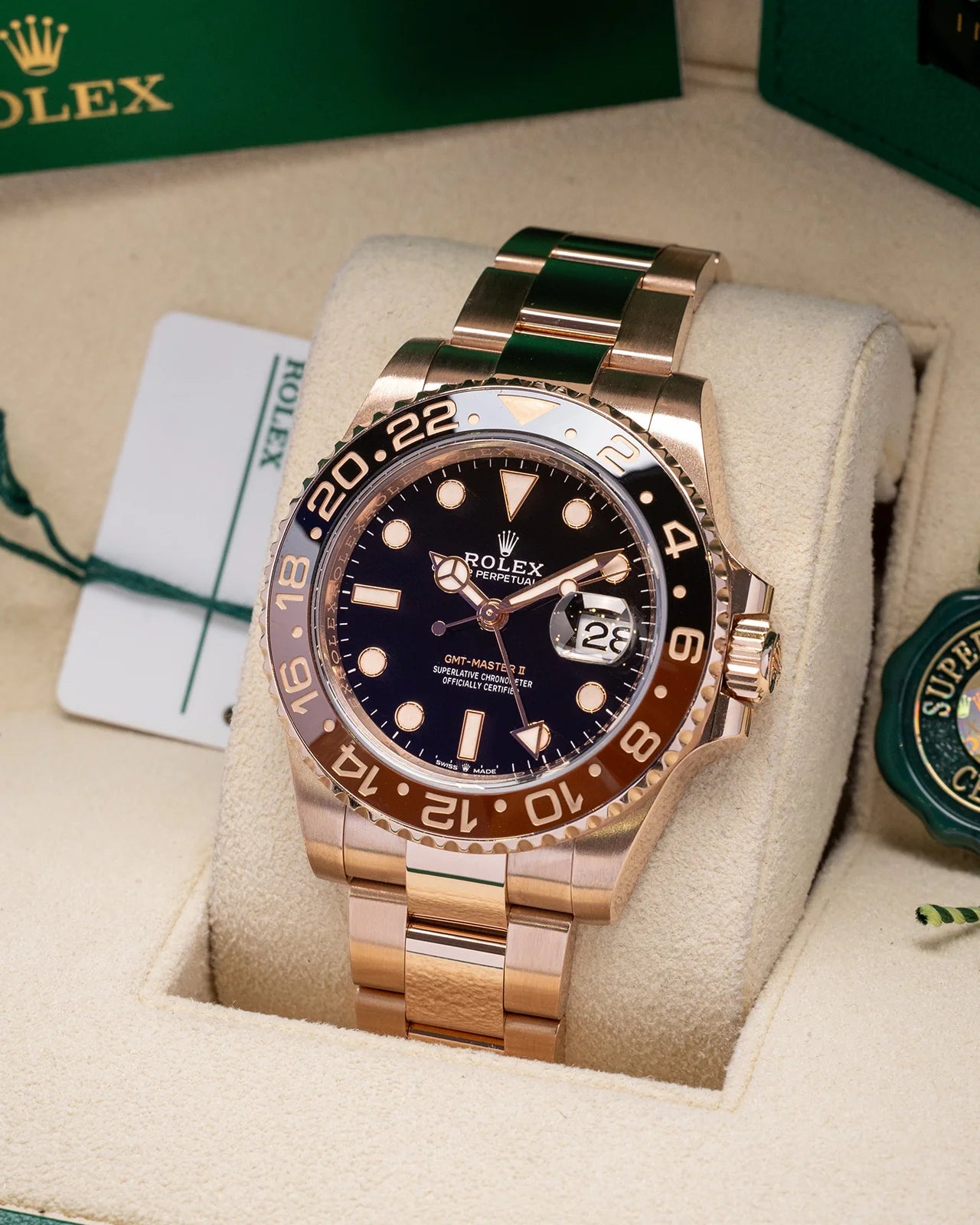 Rolex GMT-Master II Rootbeer 126715CHNR
