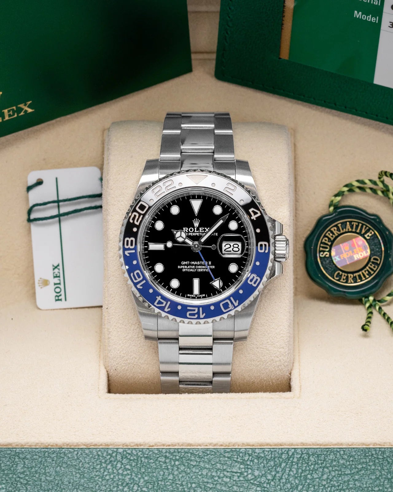 Rolex GMT-Master II Batman 126710BLNR