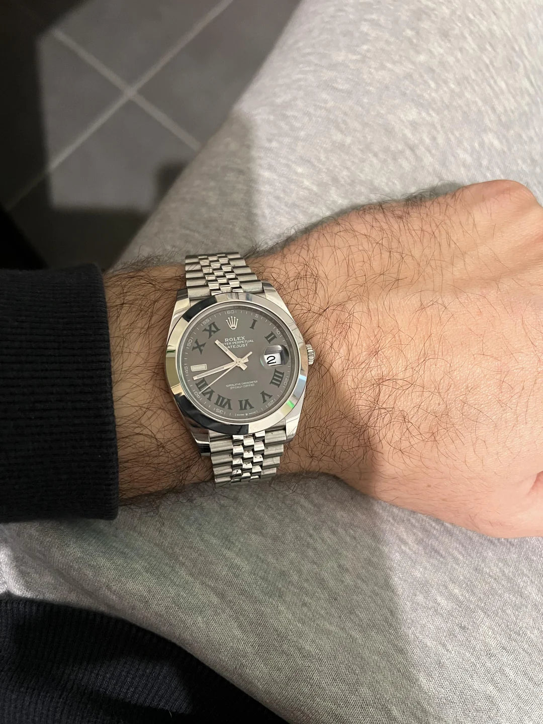 Rolex Datejust 41mm Jubilee Wimbeldon Smooth