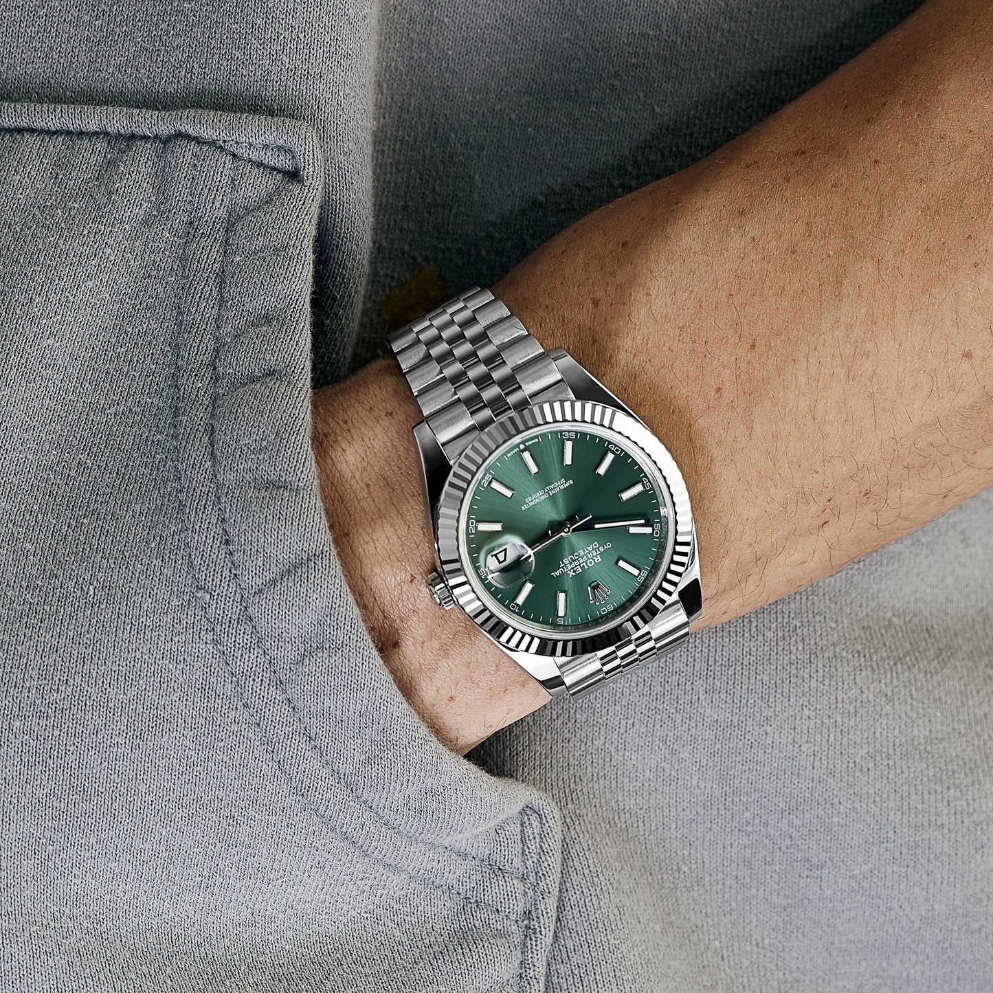 Rolex Datejust 41mm Jubilee Mint Flutted