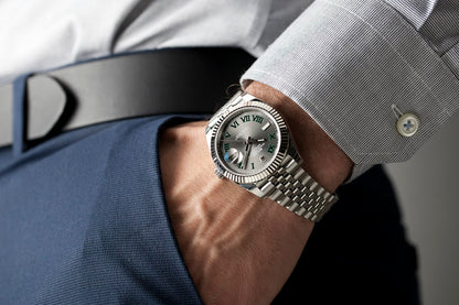 Rolex Datejust 41mm Jubilee Wimbeldon Flutted